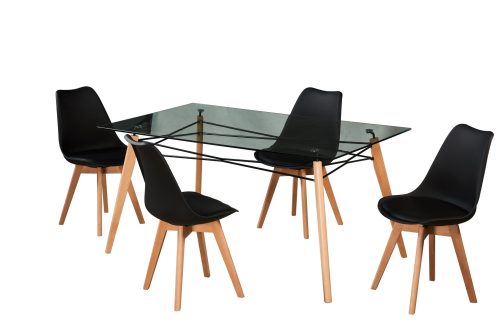 Table de cuisine rectangulaire 120 cm / 70 cm - 04 ch