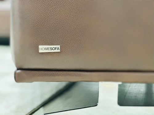 CANAPÉS CAPITONNÉES LEATHER 100% 06 place marron – Image 6