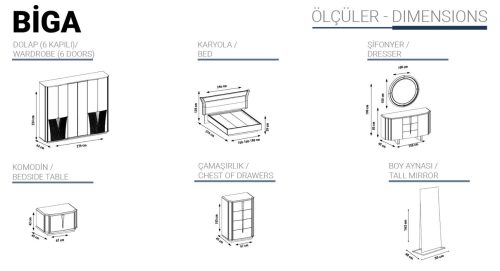 CHAMBRE À COUCHER BIGA – Image 9