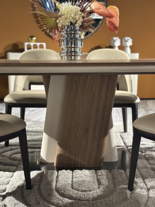 SM 6 chaises+bahut 2m + miroir – Image 2