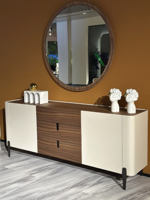 SM 6 chaises+bahut 2m + miroir – Image 5