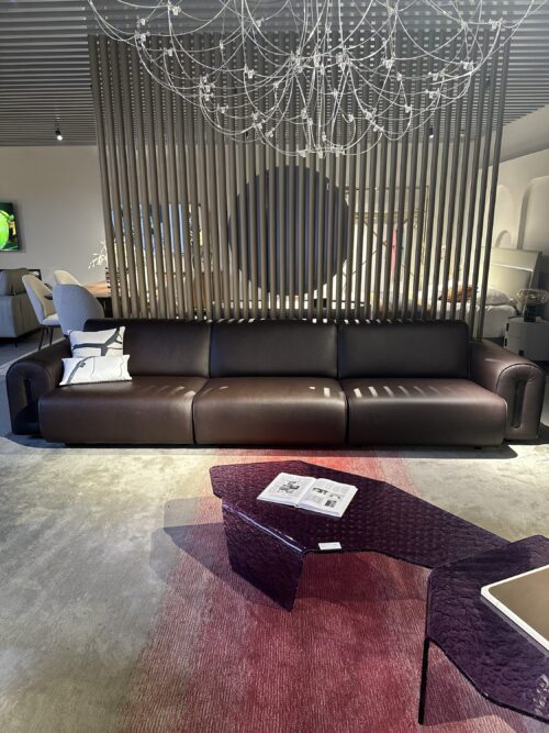 Banquette en cuir 4 places STI MILANO – Image 2