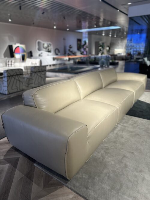 Banquette 4 places en cuir – Image 3