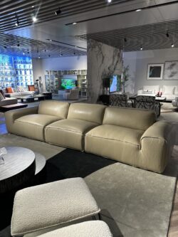 Banquette 4 places en cuir