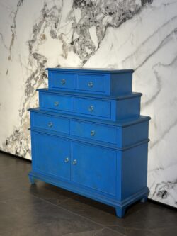 Commode antique BLEU