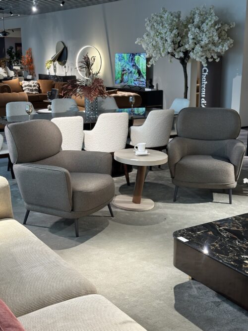 Banquette 3 places + 2 chaises – Image 2