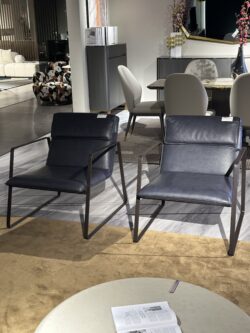Fauteuil 1 place château d’Ax en cuir